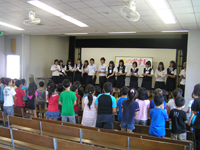 7月の大田小学校との交流の様子写真4